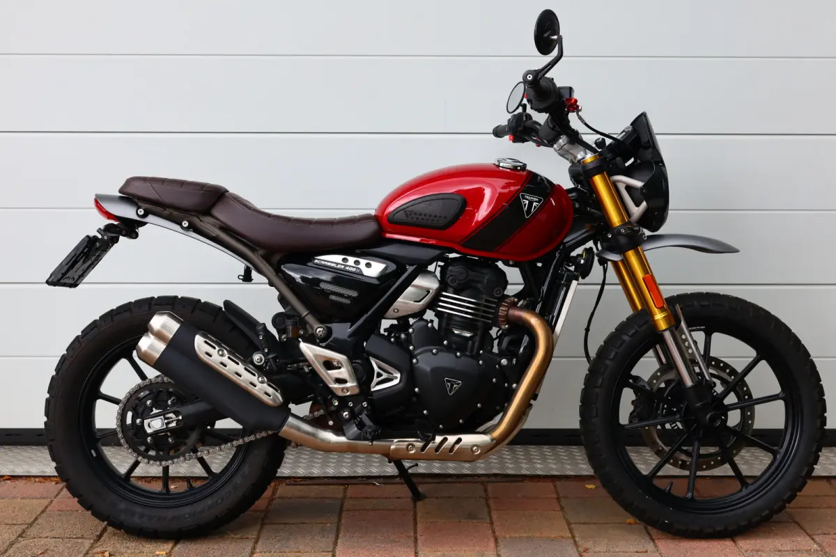 Triumph Scrambler 2024 Benzine Handgeschakeld leasen