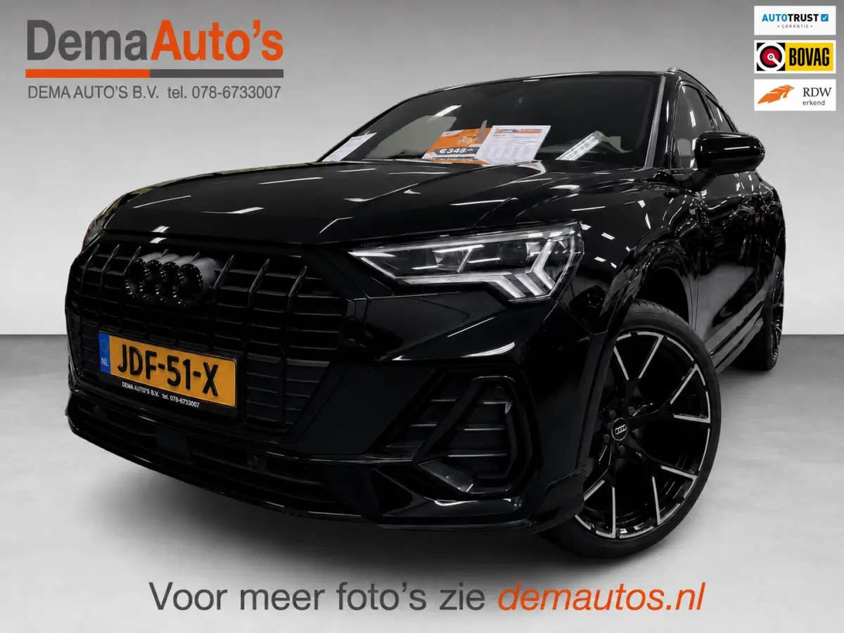 35 TFSI S-LINE BLACK-LINE 20'' V-COCKPIT/NAVI/CARPLAY/DAB/ECC/ADAPT-CRUISE/PDC///