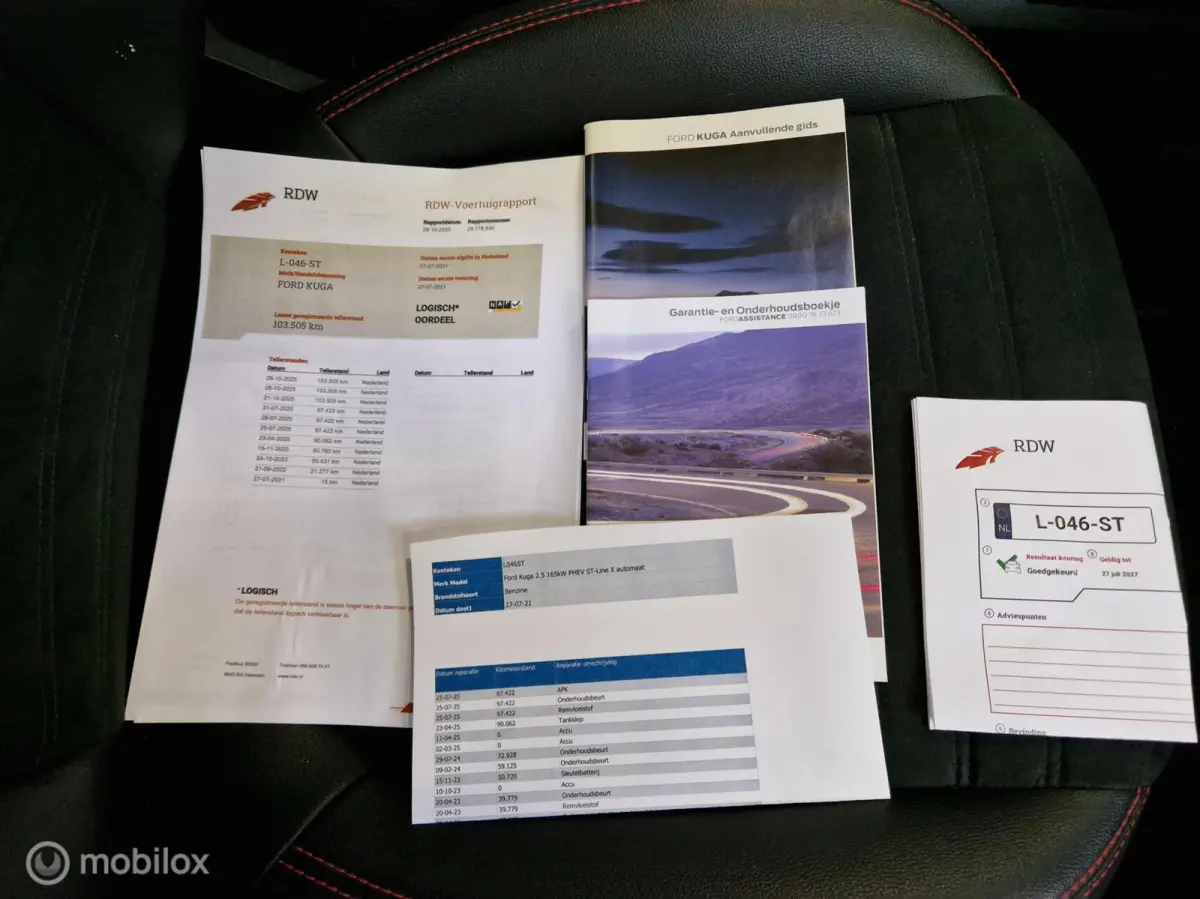 2.5 PHEV ST-Line X Ecc Electr-Haak Leder-Alcantara Dak 360 camera+ SOH 90.5%