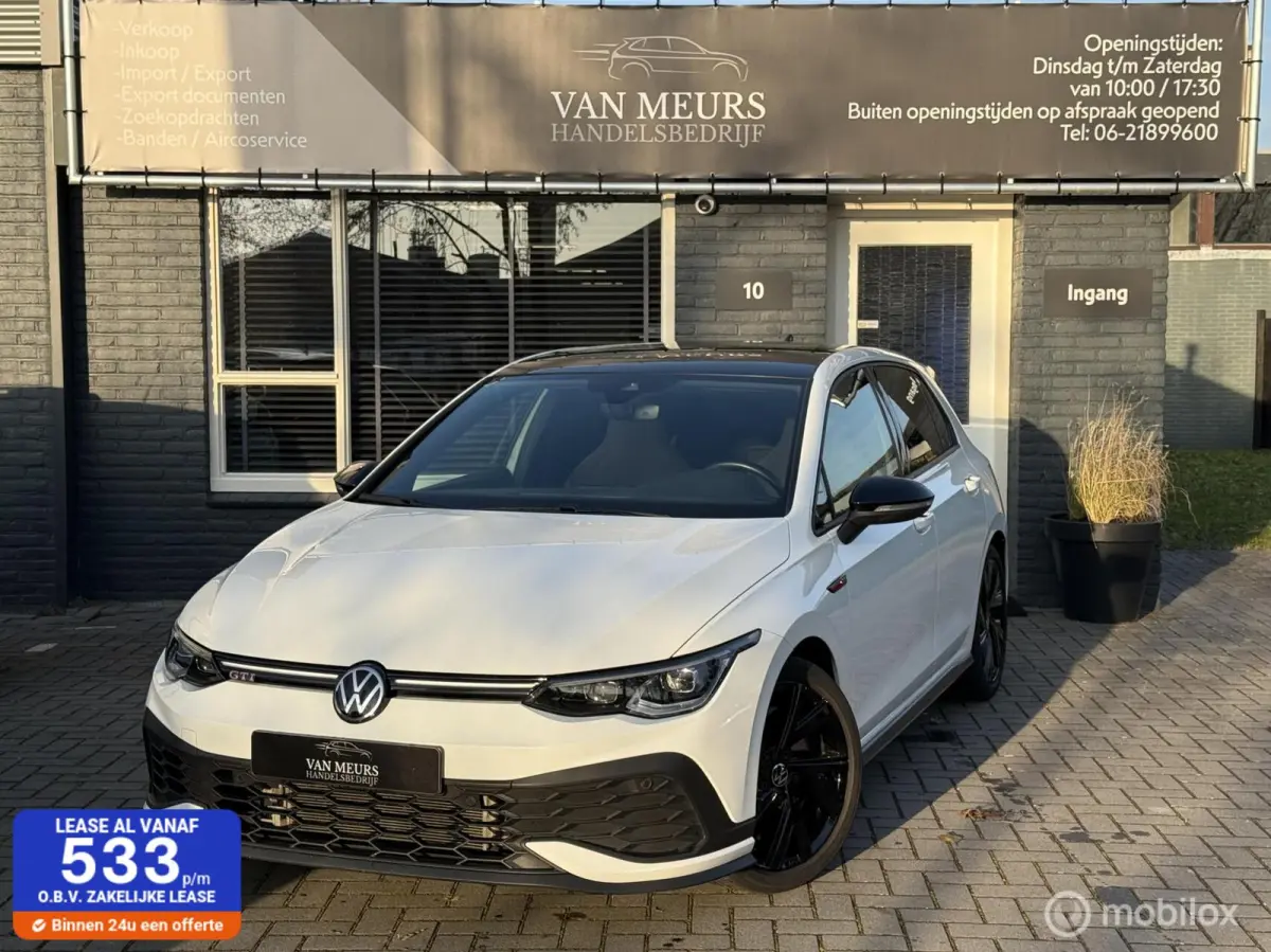 2.0 TSI GTI Clubsport, Panoramadak, IQ lights, Achteruitrijcamera, Stuur/stoel verwarming, APK 01-2027