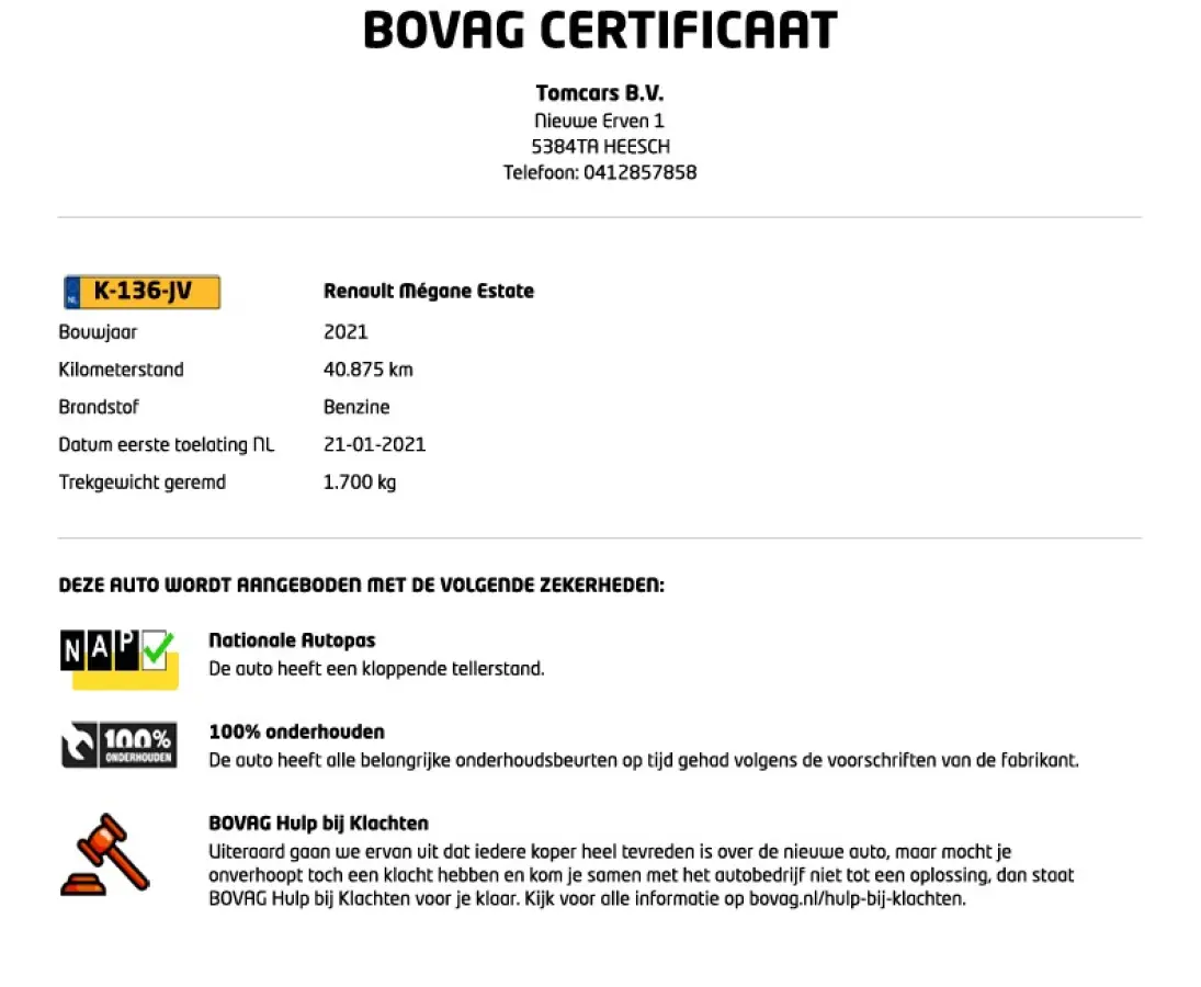 1.3 TCe 140PK Automaat GT-Line Trekhaak-1700KG/Gr.-Navigatie/Parkeerhulp