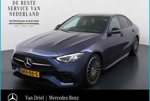C 180 AMG Line Night | Memory Dodehoek GUARD 360° Carplay Camera Sfeerverlichting