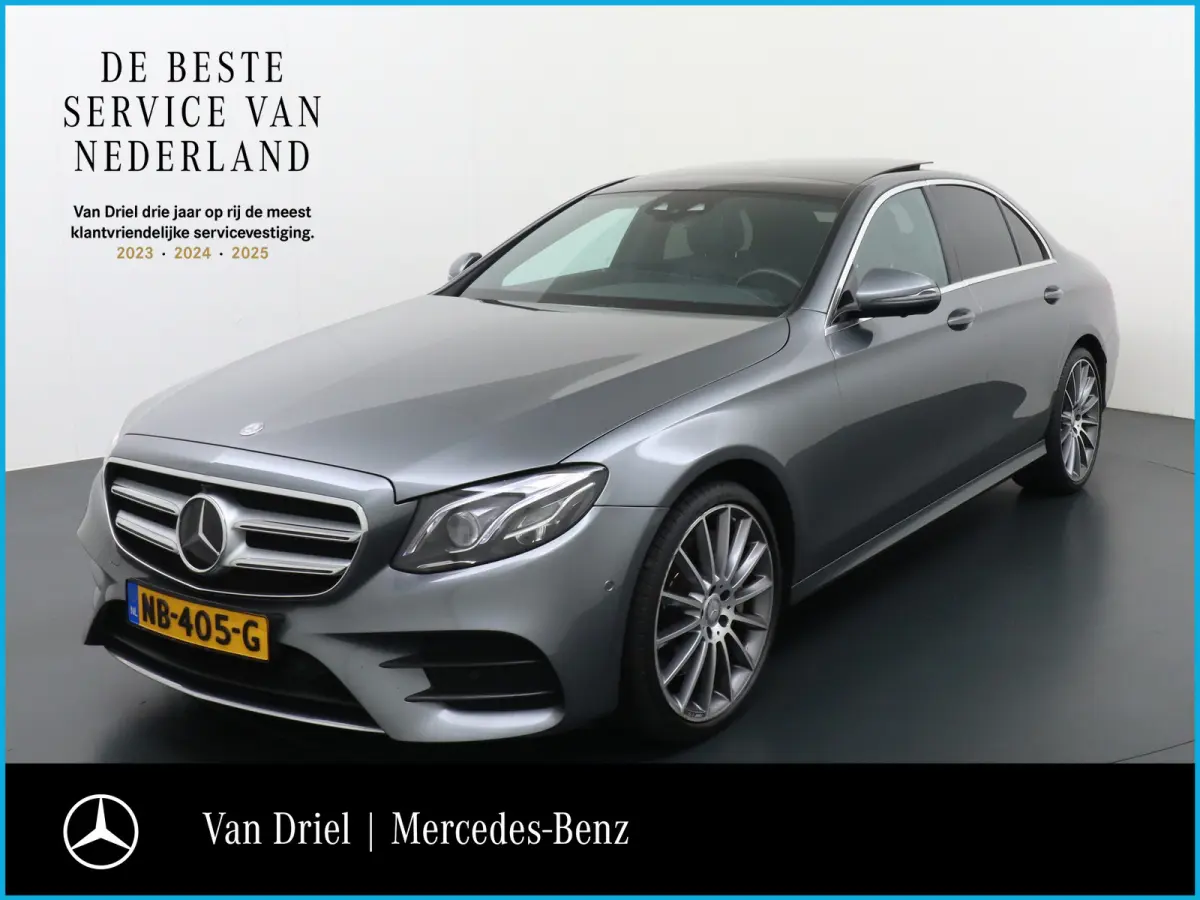 E 350 d Prestige Plus AMG line | BTW Luchtvering Burmester Memory Rijassistentie