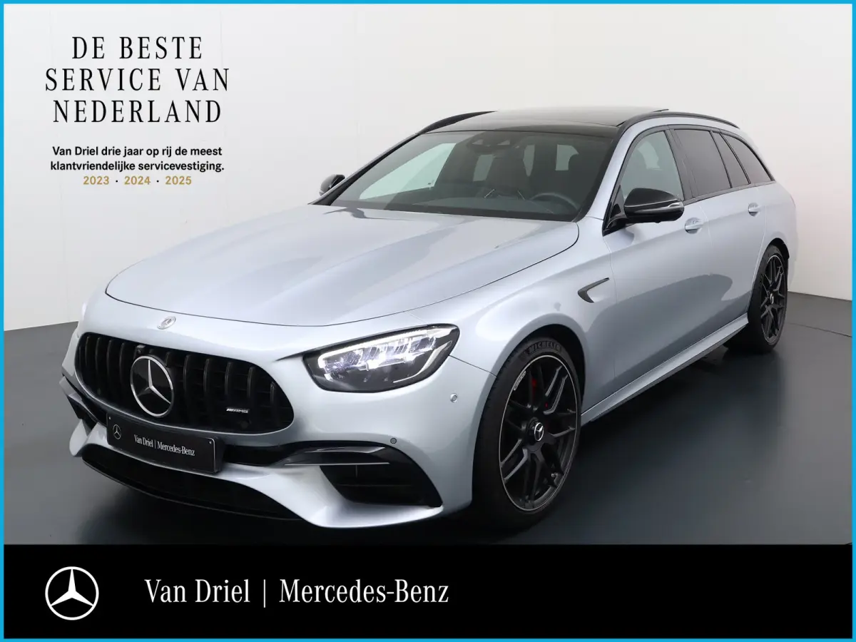 AMG E 63 S 4MATIC+ | Bruin Leder - Performance-stoelen High-End Pano Burmester Memory
