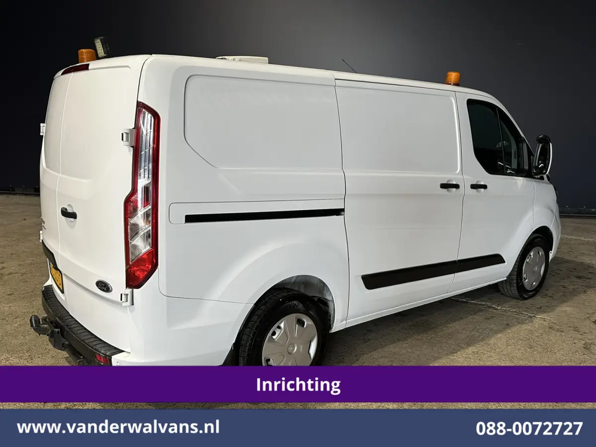 2.0 TDCI L1H1 Inrichting Euro6 Airco | 2500kg Trekhaak | Camera | Omvormer | LED | Cruisecontrol | Android Auto Stoelverwarming, Verwarmde voorruit, Parkeersensoren, Bijrijdersbank