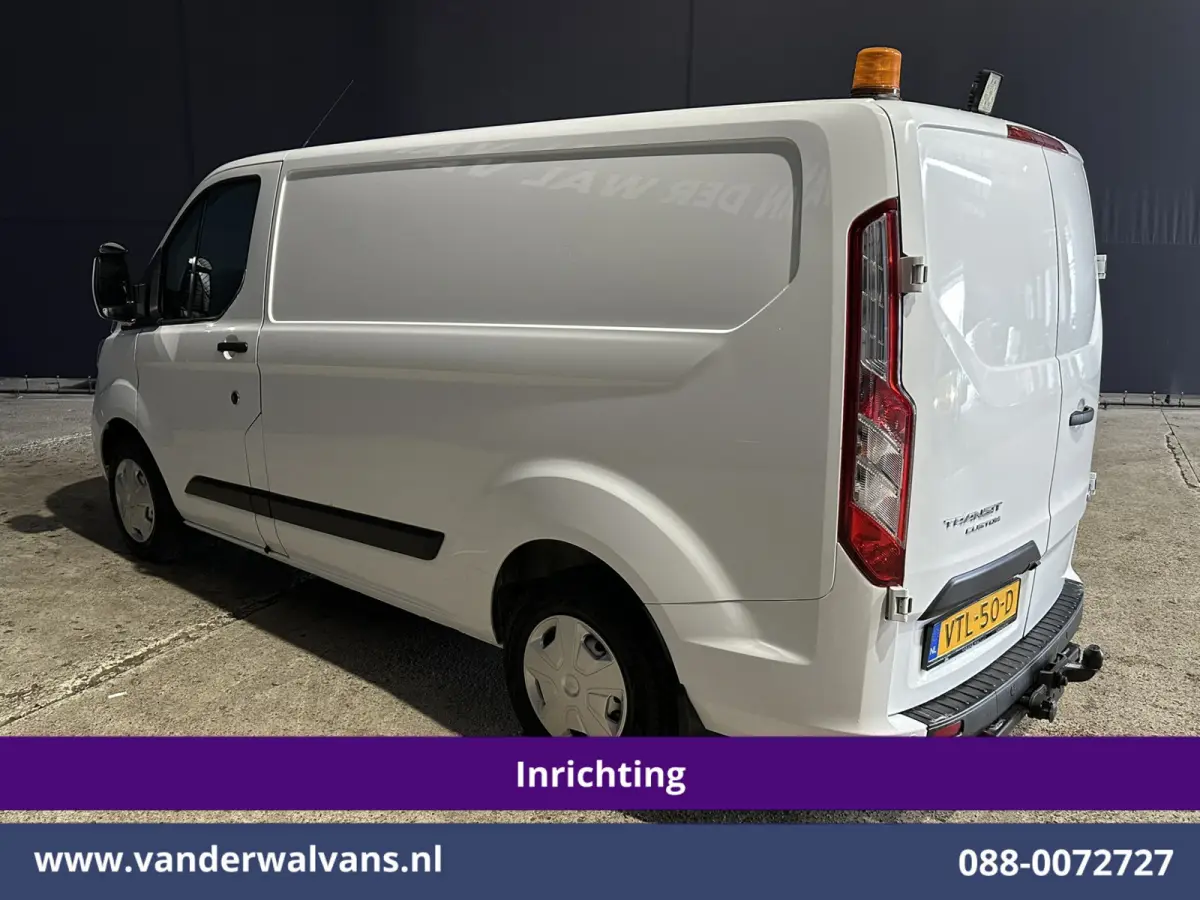 2.0 TDCI L1H1 Inrichting Euro6 Airco | 2500kg Trekhaak | Camera | Omvormer | LED | Cruisecontrol | Android Auto Stoelverwarming, Verwarmde voorruit, Parkeersensoren, Bijrijdersbank