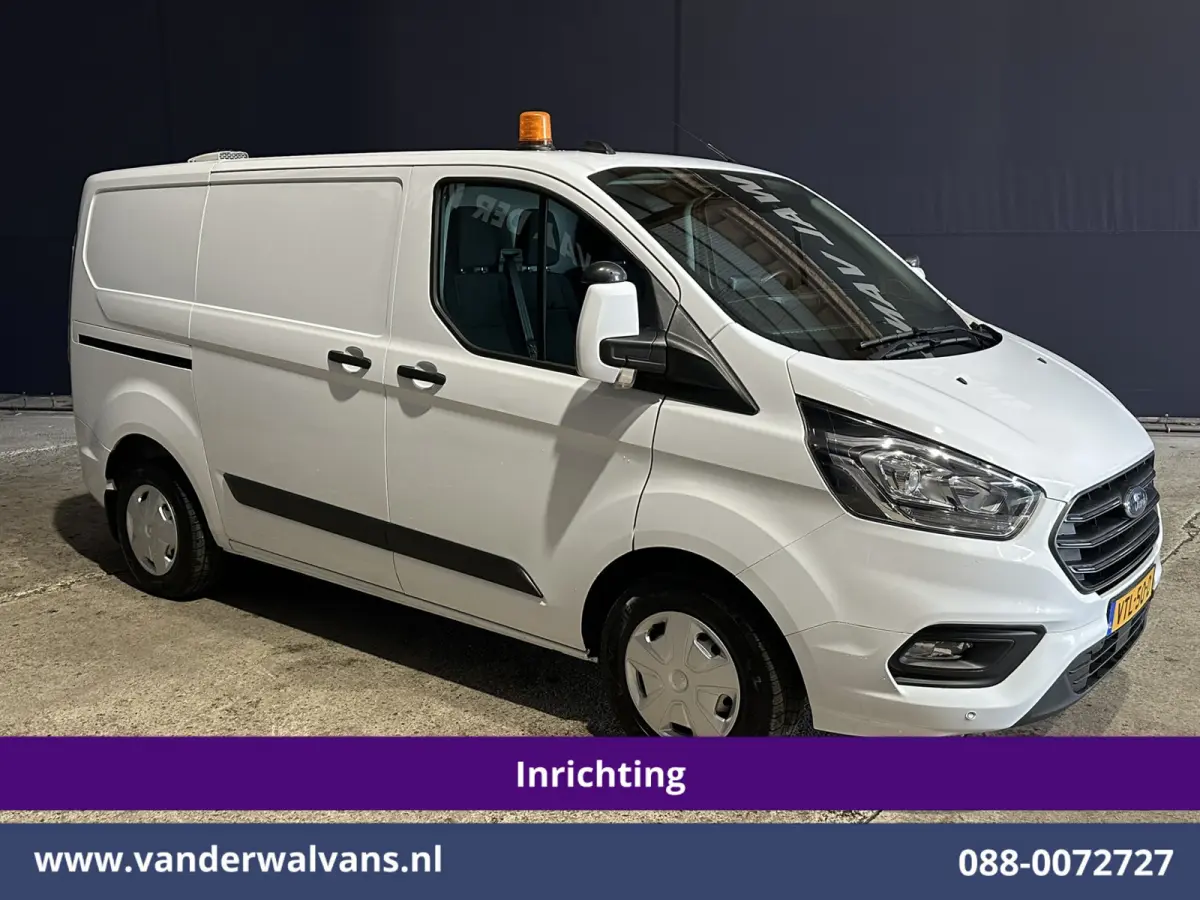 2.0 TDCI L1H1 Inrichting Euro6 Airco | 2500kg Trekhaak | Camera | Omvormer | LED | Cruisecontrol | Android Auto Stoelverwarming, Verwarmde voorruit, Parkeersensoren, Bijrijdersbank