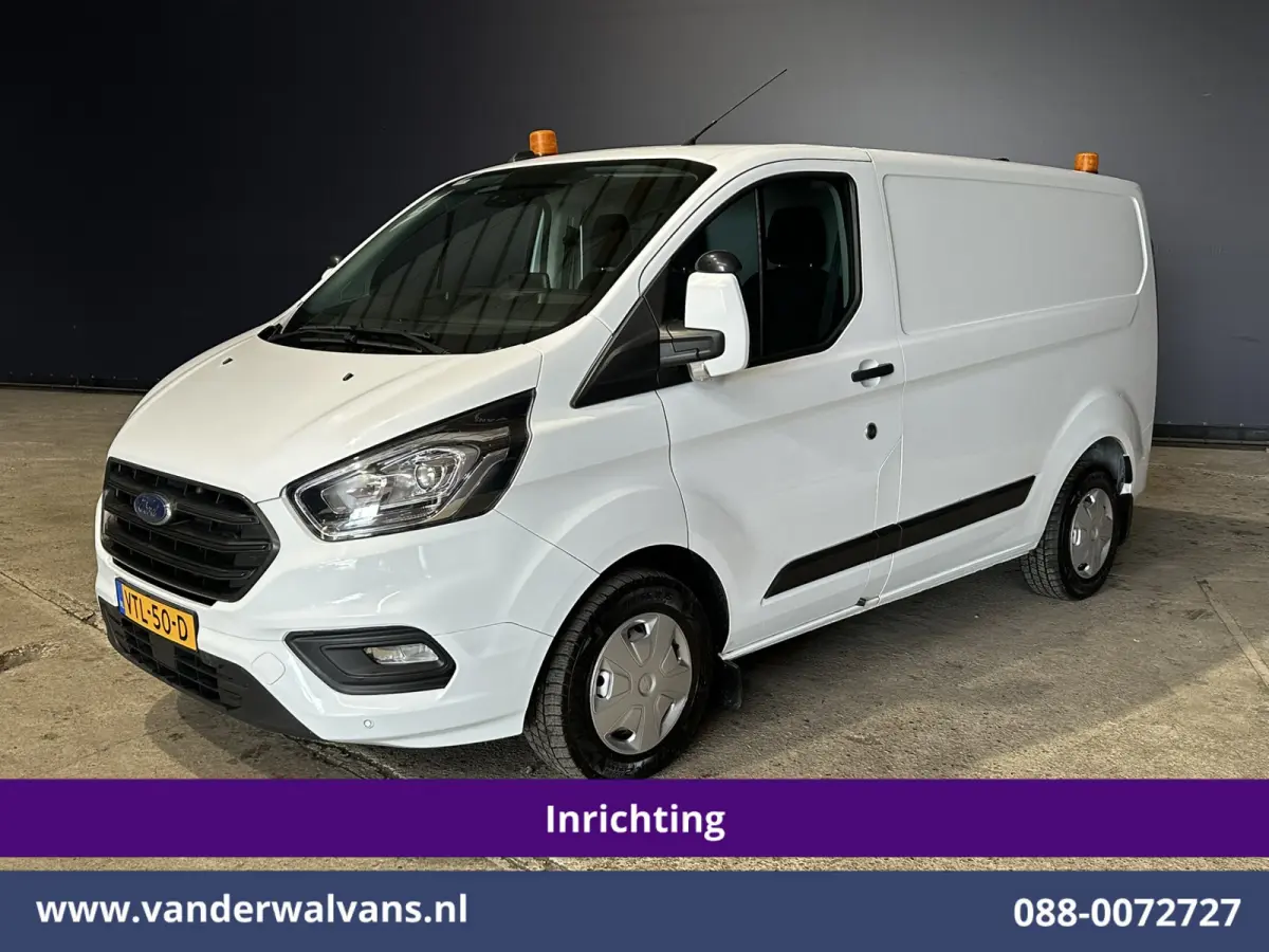 2.0 TDCI L1H1 Inrichting Euro6 Airco | 2500kg Trekhaak | Camera | Omvormer | LED | Cruisecontrol | Android Auto Stoelverwarming, Verwarmde voorruit, Parkeersensoren, Bijrijdersbank