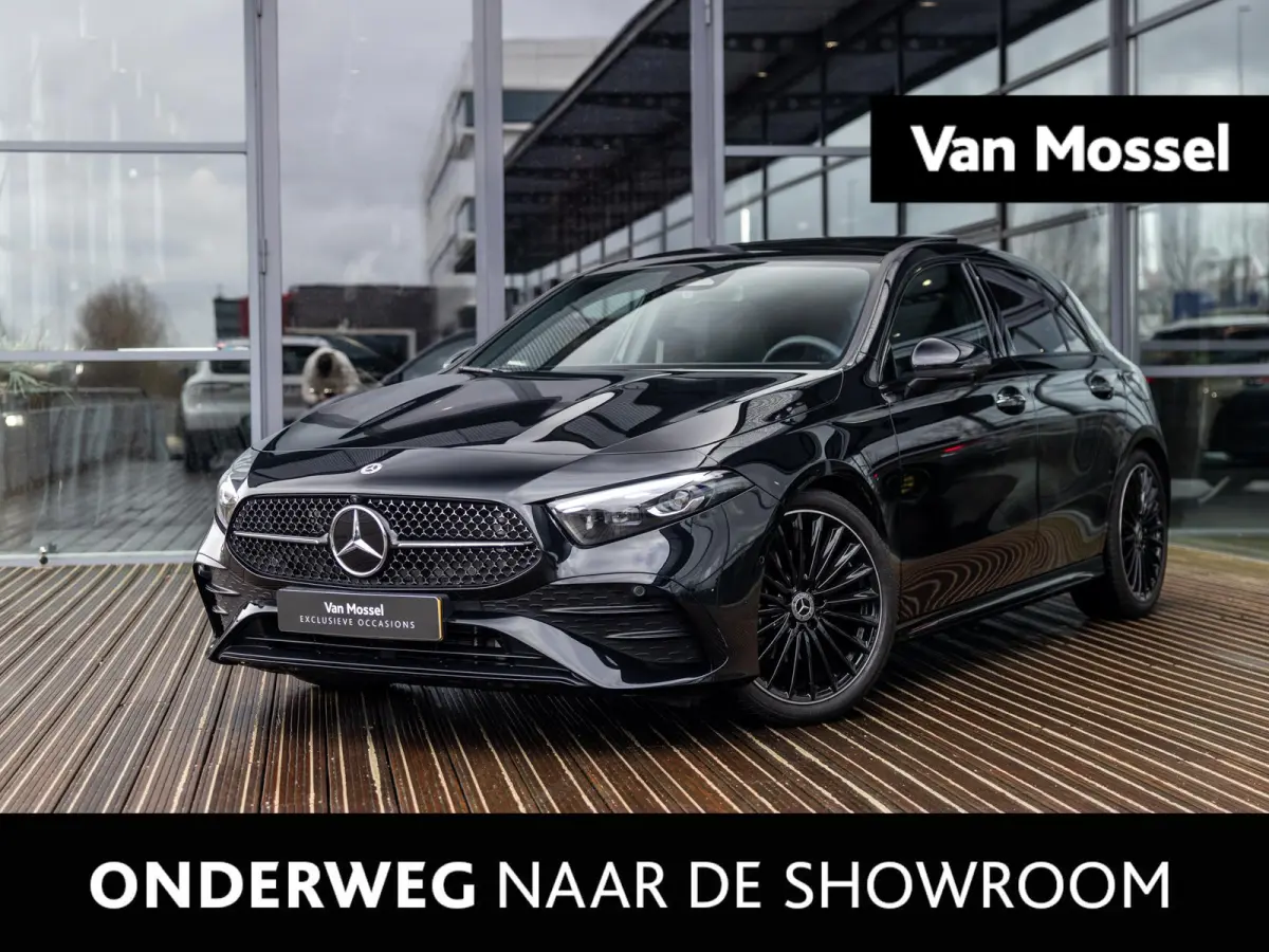 180 Business Solution AMG | PANORAMA\SCHUIF-KANTELDAK | HEAD-UP DISPLAY | STOELMEMORY | SFEERVERLICHTING | 360 CAMERA | KEYLESS | MULTISPAAK 19 INCH | NIGHTPAKKET | STOELVERWARMING | MULTI B