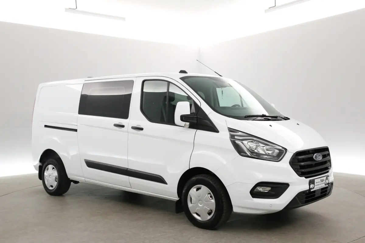2.0 TDCI L2H1 | DC | 6 Zits| 2800kg Trekgew. | Airco | Cruise | Parkeersensoren