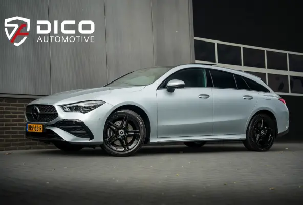 250 e 218 pk AMG Line / Pano-Dak/ Distronic/ AMG-line/Keyless/ Widescreen/ Stoel/Stuur.verw/ Head-Up/ Sfeerverl./  19''LMV