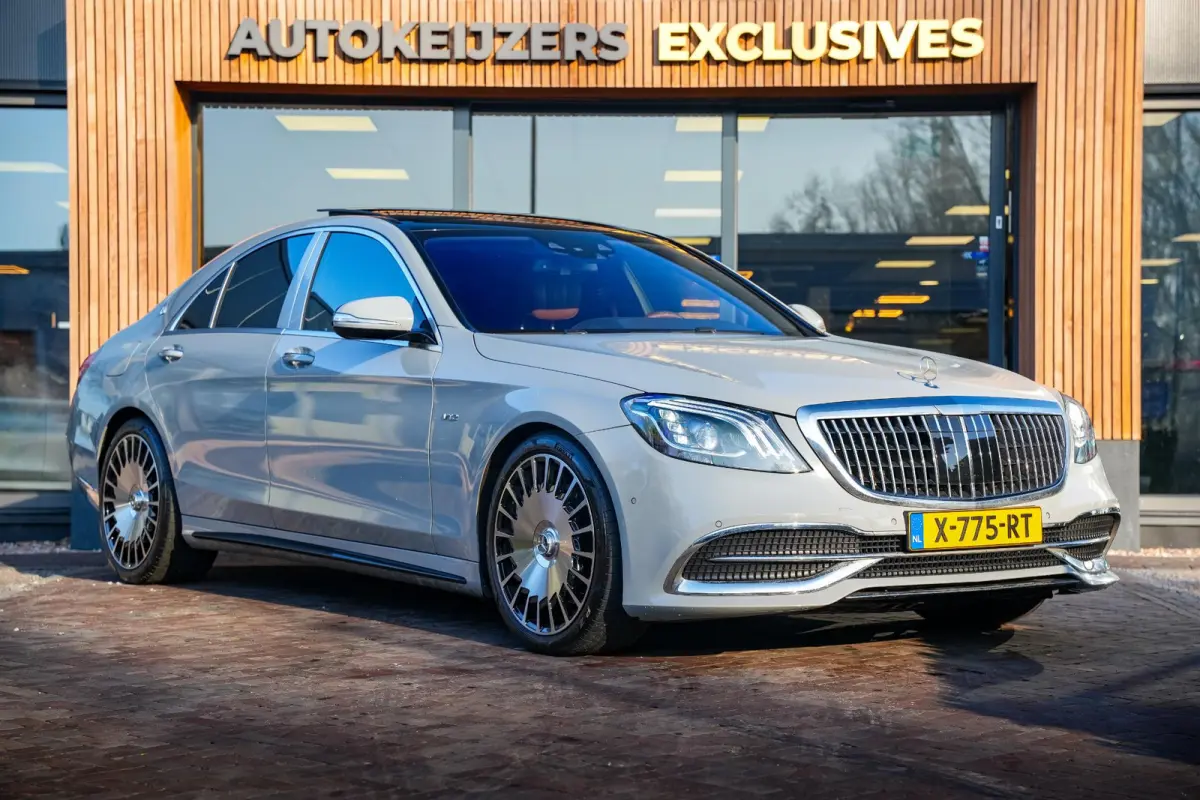 500 4Matic Lang Edition 1 Maybach pakket stoelmassage stoelverwarming stoelventilatie adaptieve cruisecontrol