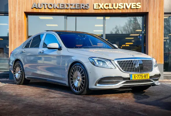 500 4Matic Lang Edition 1 Maybach pakket stoelmassage stoelverwarming stoelventilatie adaptieve cruisecontrol