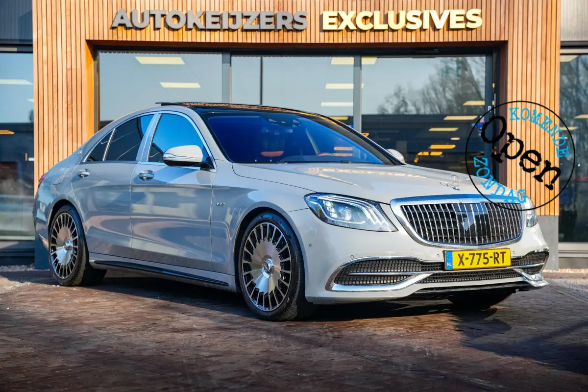 500 4Matic Lang Edition 1 Maybach pakket stoelmassage stoelverwarming stoelventilatie adaptieve cruisecontrol
