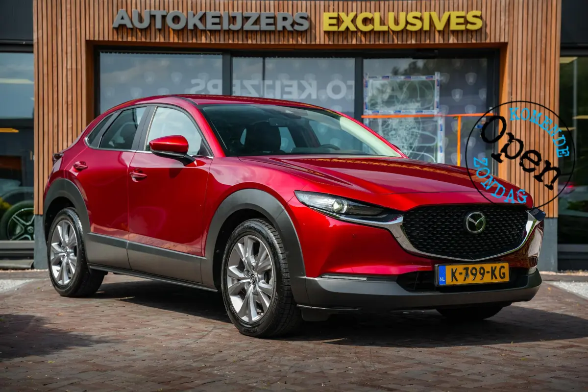 2.0 e-SkyActiv-X M Hybrid Comfort Leder Stuurwielbed. Airco Parkeersensoren Camera