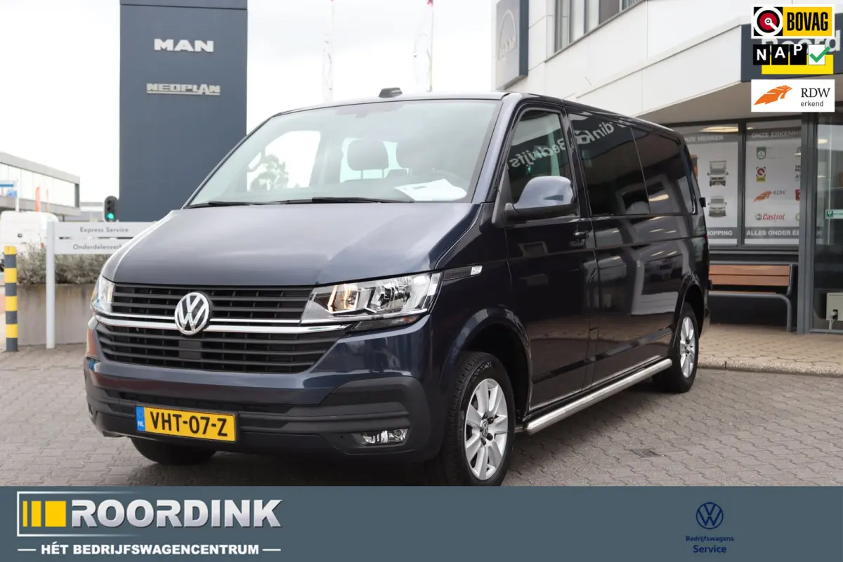 T6 - 150 pk L2H1 DC LMV, bumpers in kleur, trekhaak, PDC