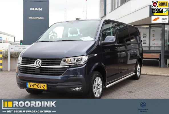 T6 - 150 pk L2H1 DC LMV, bumpers in kleur, trekhaak, PDC