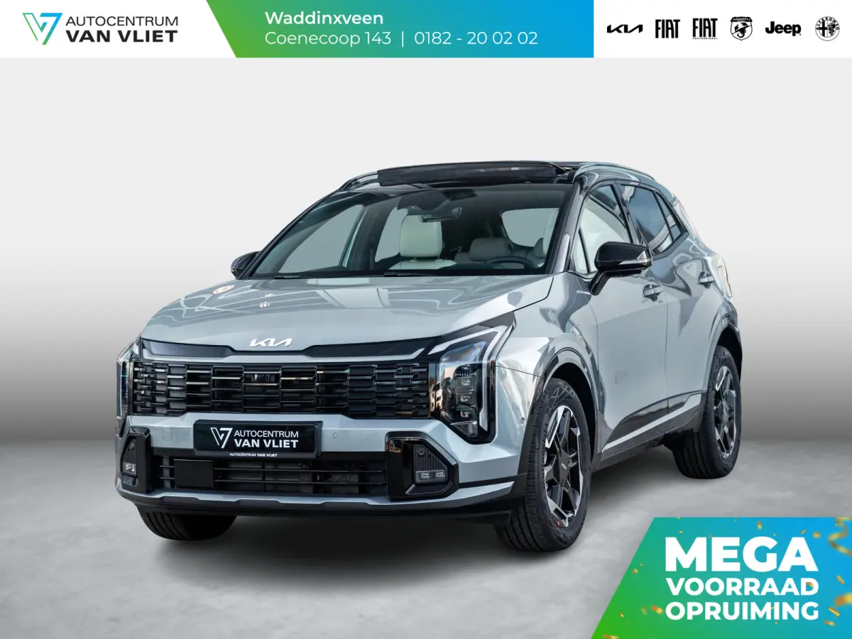 1.6 T-GDi Hybrid GT-PlusLine | Actieprijs* | Direct leverbaar | Full options | Navi. | Clima. | Adapt. Cruise. | Stoel&Stuur Verwarming | Dodehoekcamera | Panodak | GT-Line Bekleding In Suè