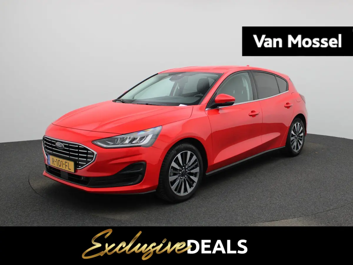 1.0 EcoBoost Hybrid Titanium X | Automaat | Apple Carplay/Android Auto | Trekhaak | Achteruitrijcamera | Parkeersensoren | Cruise Control | Lichtmetalen Velgen |