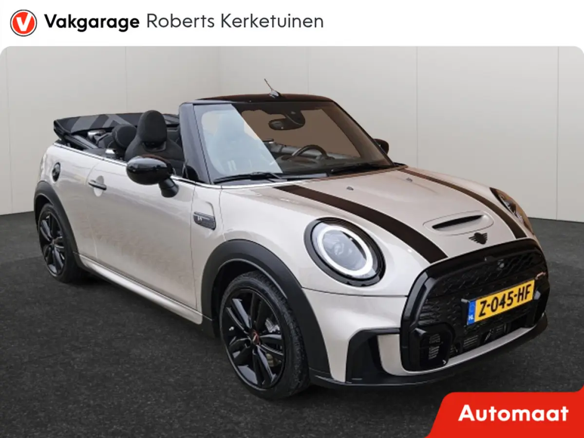 2.0 S 180PK Automaat John Cooper Works Cabrio ACTIE