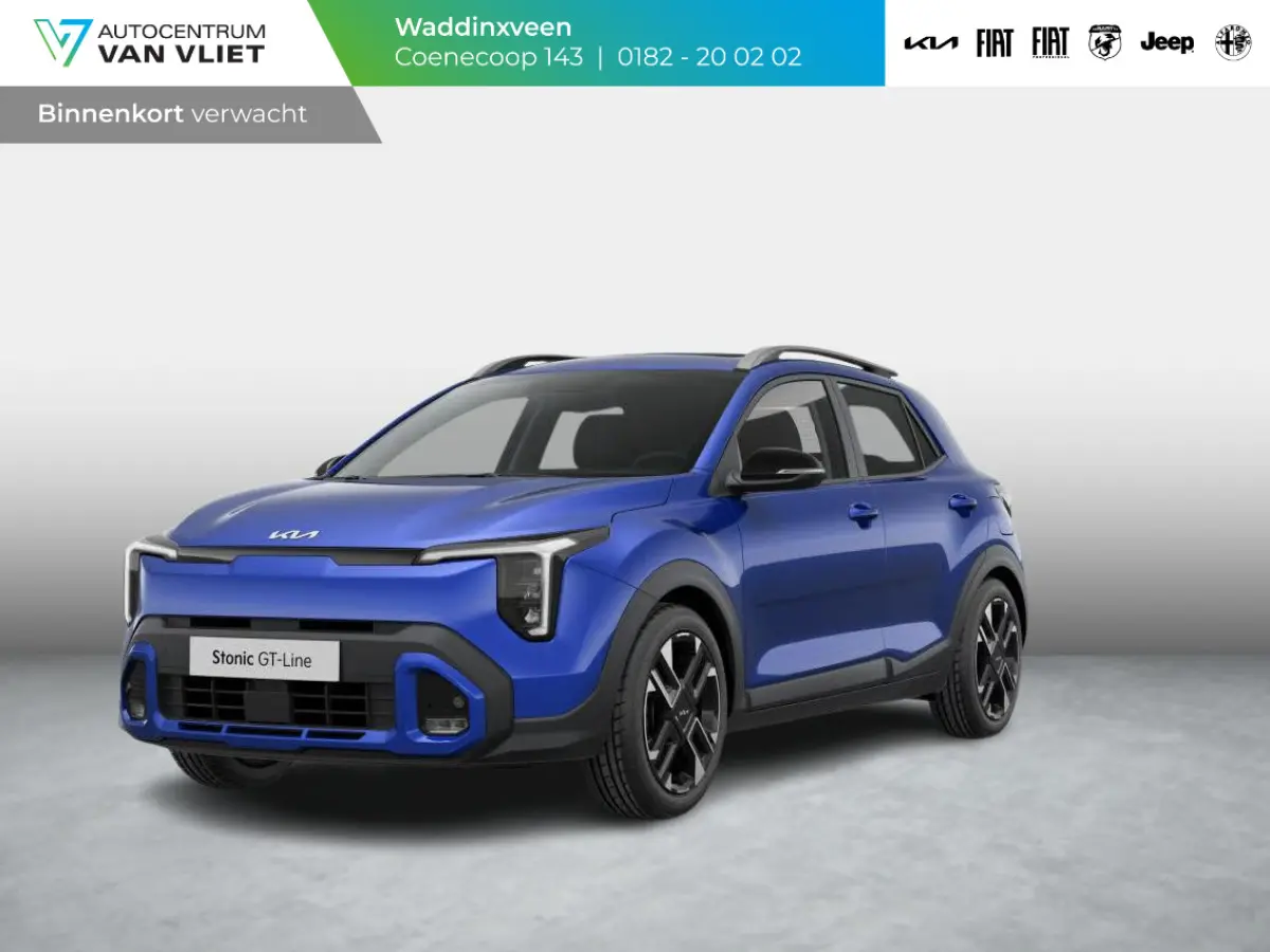 1.0 T-GDi MHEV GT-Line | Actieprijs* | Levering September | Automaat | Schuif/kantel | Navi. | Camera | Carplay | Clima. | Cruise.