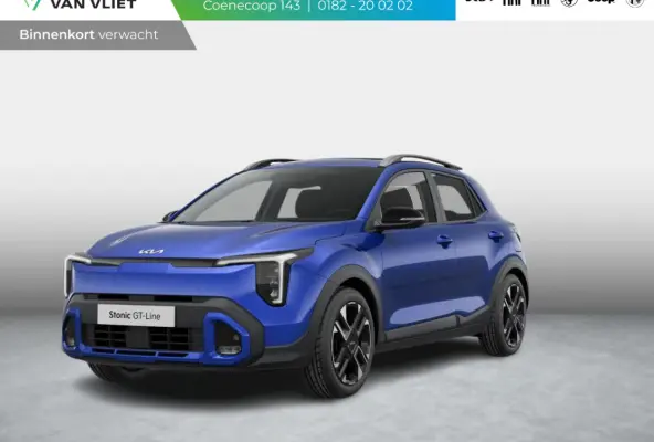 1.0 T-GDi MHEV GT-Line | Actieprijs* | Levering September | Automaat | Schuif/kantel | Navi. | Camera | Carplay | Clima. | Cruise.