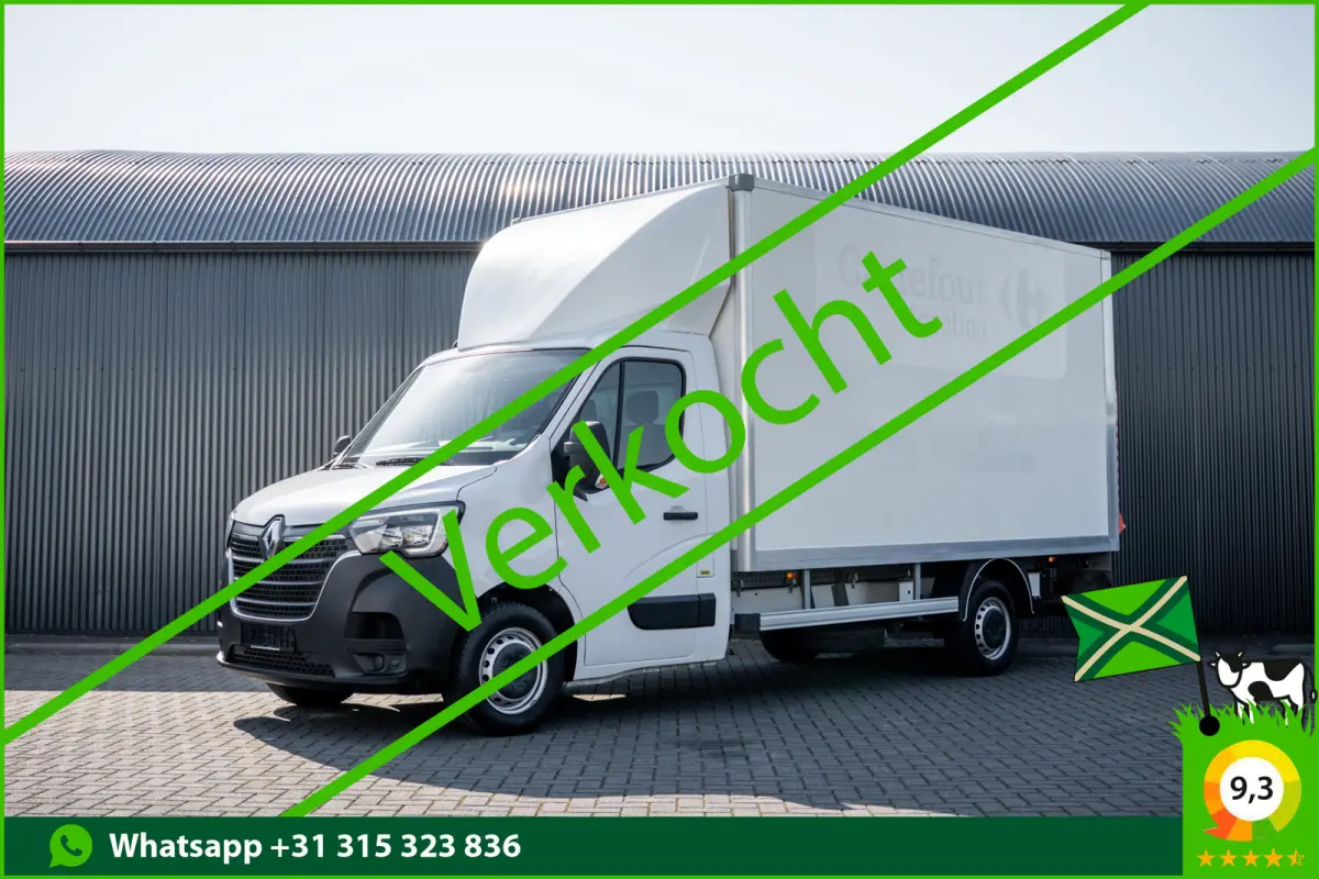 2.3dCi | Bakwagen met Laadklep | LED | Carplay | Camera | Cruise