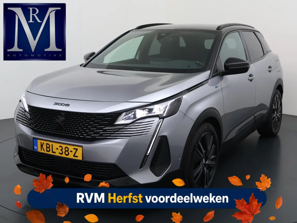 1.6 HYbrid 225 GT VAN:24.900,- VOOR:21.877,- UW HERFSTVOORDEEL:3.023,- PHEV | BLACK OPTIC| FOCAL AUDIO| STOELVERWARMING| CAMERA VOOR+ ACHTER| ADAPTIVE CRUISE CONTROL| DODE HOEK SENSOR| ELEK.