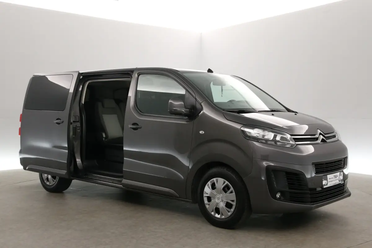 1.5 BlueHDi L3H1 | MARGE | 9 Zits | Incl. BPM | Airco | Cruise | Carplay | Trekhaak | 2xSchuifdeur | Parkeersens.