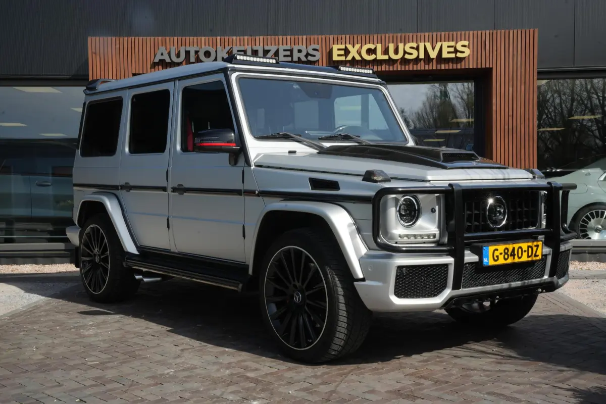 AMG 63 Brabus Look Schuifdak Designo Stoelvent. Sterrenhemel G63 AMG 7 persoons