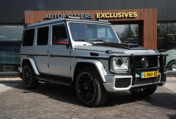 AMG 63 Brabus Look Schuifdak Designo Stoelvent. Sterrenhemel G63 AMG 7 persoons
