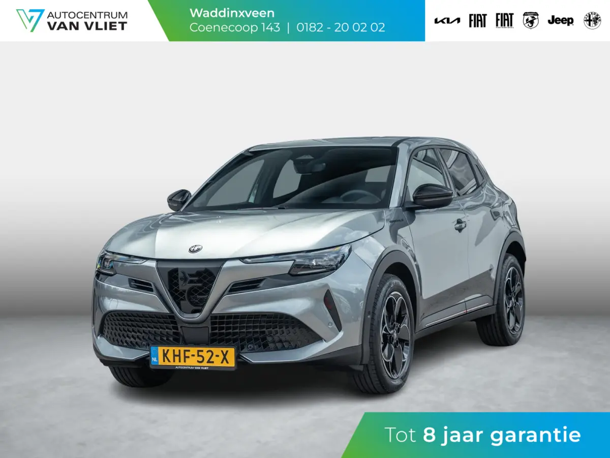 Elettrica Speciale 54 kWh | Techno Pack | Warmtepomp | Verwarmbare Voorruit | Arese Silver
