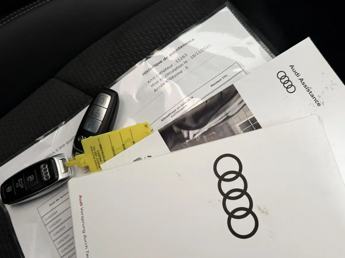 S line 55 TFSI e Quattro Black Optik Aut*Navi*Matrix*Pano*INCL BTW*