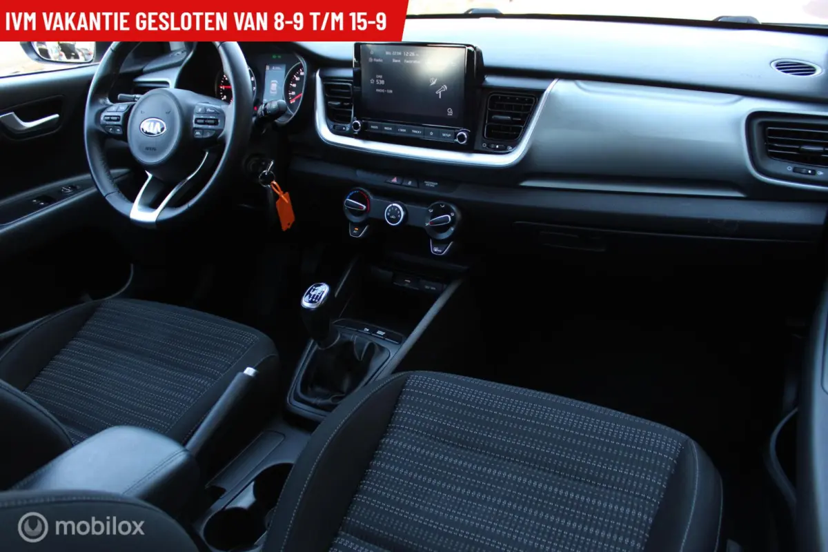 1.0 T-GDi MHEV DynamicLine, Zwart dak, App connect/navi, Cruise, Airco, Pdc + camera, Telefoon
