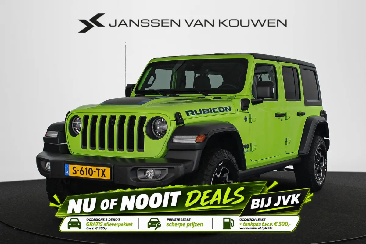 4xe 380 Rubicon Leder Stuur-Stoelverwarming Camera Alpine Keyless