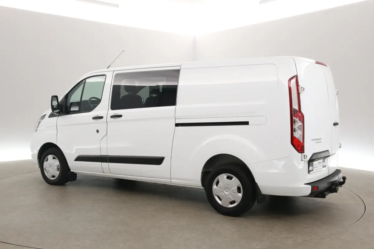 2.0 TDCI L2H1 | DC | 6 Zits | 2800kg Trekgew. | Airco | Cruise | 2xSchuifdeur | Parkeersens. | Trekhaak