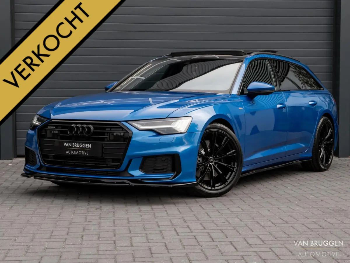 50 TFSI e quattro S-Line Pano Massage S6 Individual AraBlauw BTW