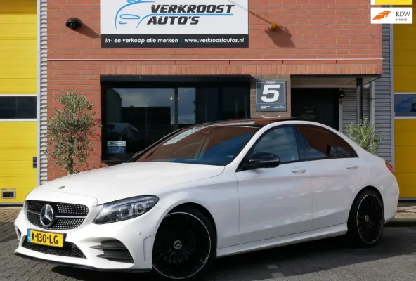 180 c43 AMG look. pano. leder. 360cam