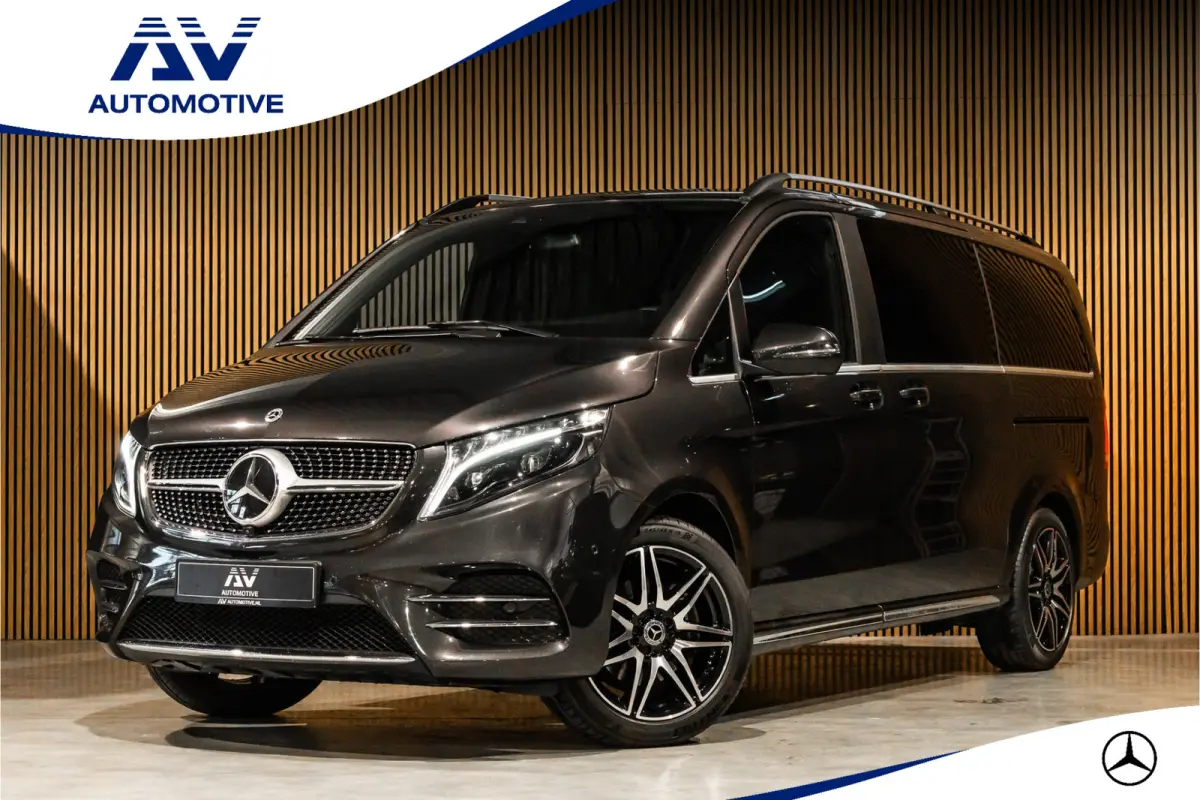 300d DC | AMG | 4-Matic | 360 Camera | Stoelventilatie | CarPlay | Navigatie | Lederen bekleding | Elek schuifdeuren | LED koplampen | Elek achterklep | DAB | V300 | V300d | Nieuwe APK | Dea