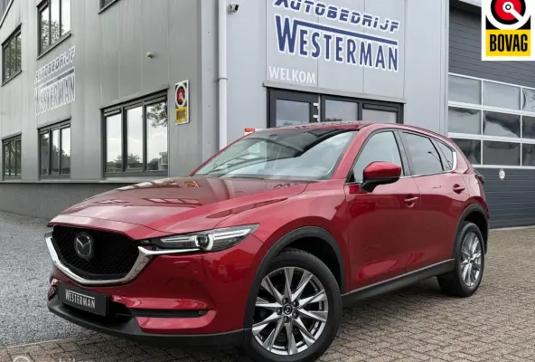2.0 SkyActiv-G 165 Luxury !! VOL !! Acc Leer Stoel-/stuur verw. Led Trekh. etc.