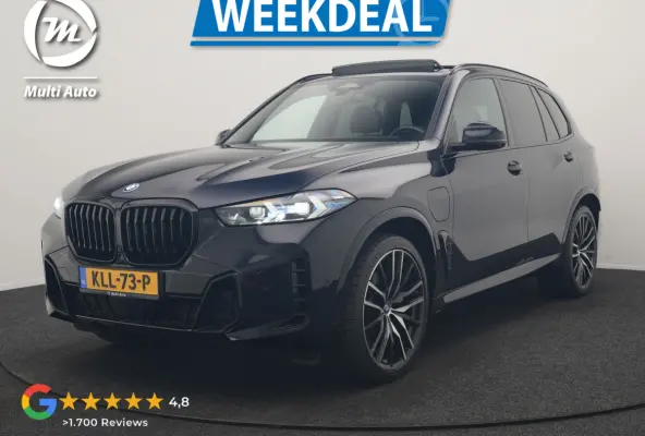 xDrive50e High Executive PHEV 490pk Dealer O.H. | Panodak Sky Lounge | M Sport | Luchtvering | Head Up | 360 Camera | Harman / Kardon | Nappa Lederen Comfortstoelen Memory & Verwarmd | Carbo