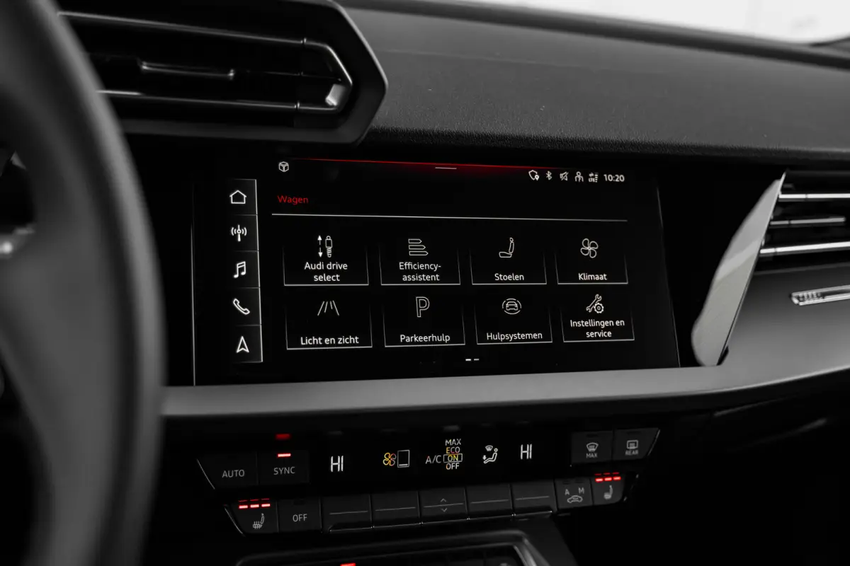 Pro Line | Aluminium optiek in het interieur | Audi virtual cockpit | Cruise control