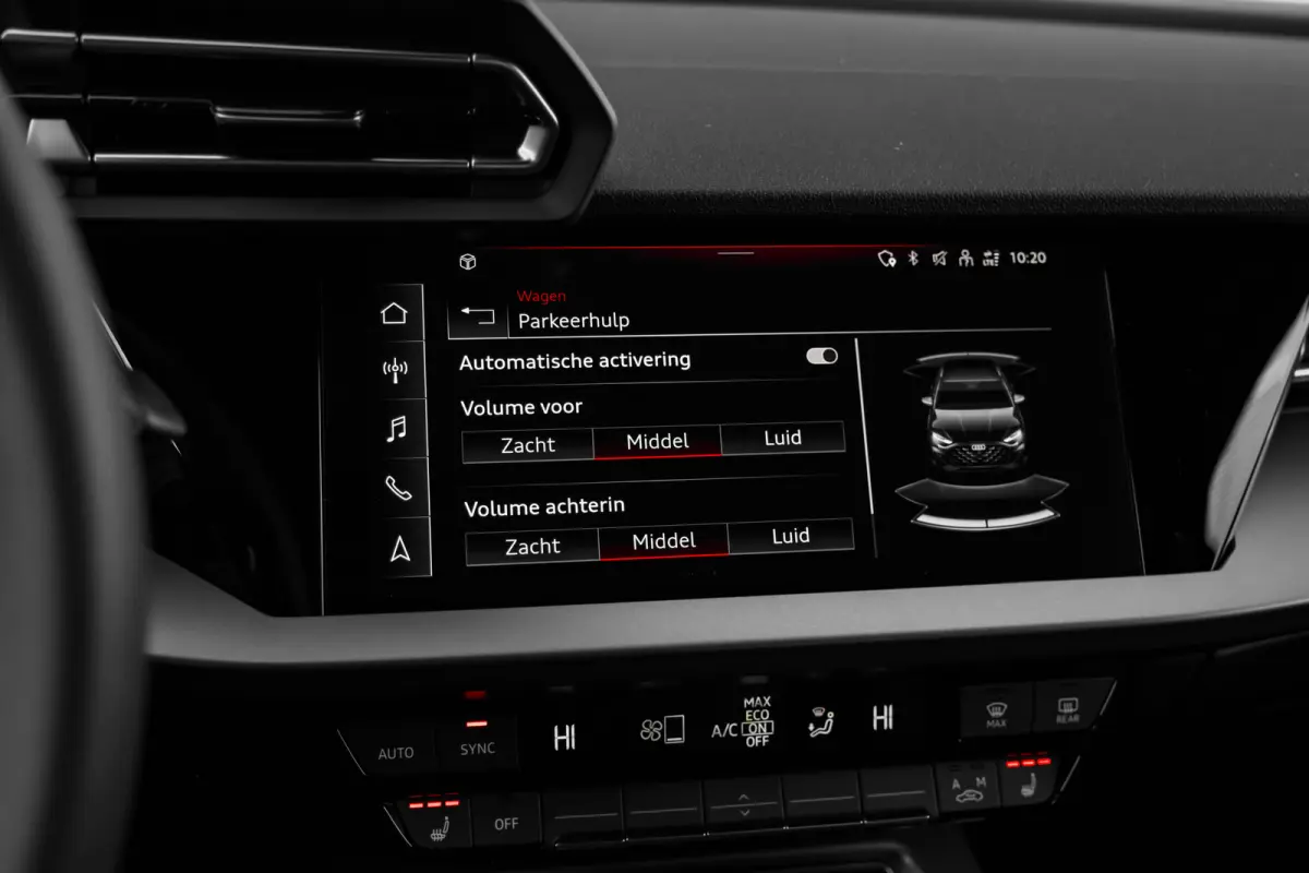 Pro Line | Aluminium optiek in het interieur | Audi virtual cockpit | Cruise control