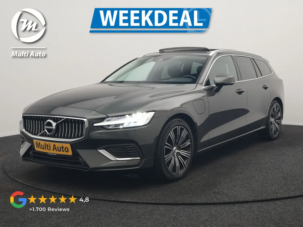 T6 Recharge AWD Inscription PHEV 340pk | Panodak | Adaptive Cruise | Elektrische achterklep | Camera | Stoelen & Stuur Verwarmd | Keyless | Blis | Apple Carplay | Navigatie | DAB | Virtual |