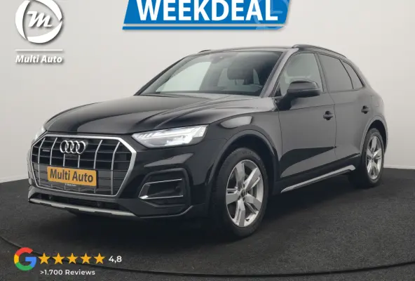 50 TFSI e S Line FACELIFT PHEV 300pk Dealer O.H. | Luchtvering | Adaptive Cruise | Matrix Led | 360 Camera | Sportstoelen Verwarmd | Sfeerverlichting | Blis | Park Assist | Navigatie | DAB |