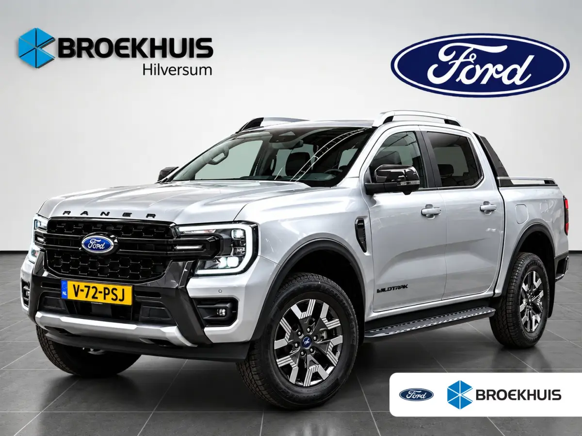 Wildtrak 2.3PHEV 279pk Dubbel Cabine | Elektrische Rollertop | Dodehoek Detectie | 3500kg Trekgewicht