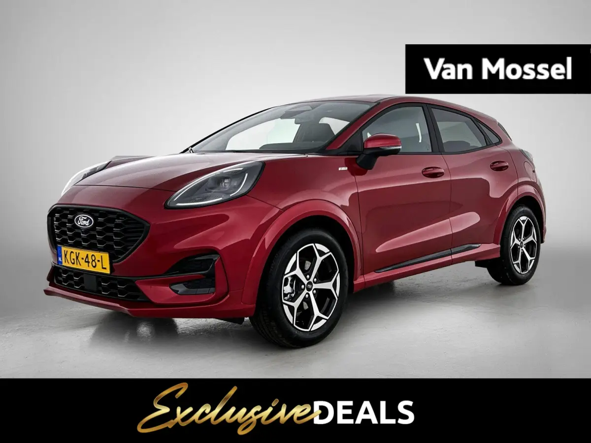 1.0 EcoBoost ST-Line | Stoel-stuurverwarming | Elektrische Achterklep | Apple Carplay/Android Auto | Cruise Control | Achteruitrijcamera