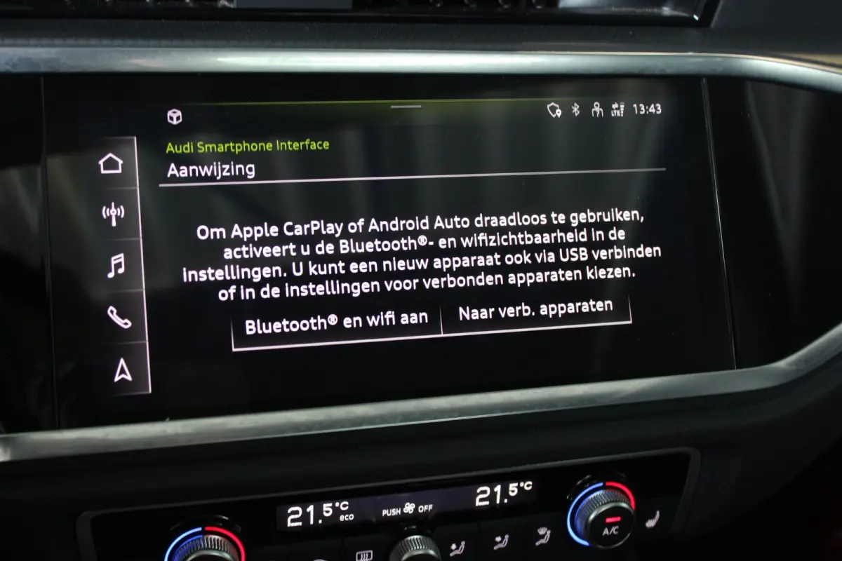 45 TFSI e S-Line Edition Black Optic | Pano | Carplay | Camera | Stoelverw. | Leder | DAB | 19" LMV | PDC V+A