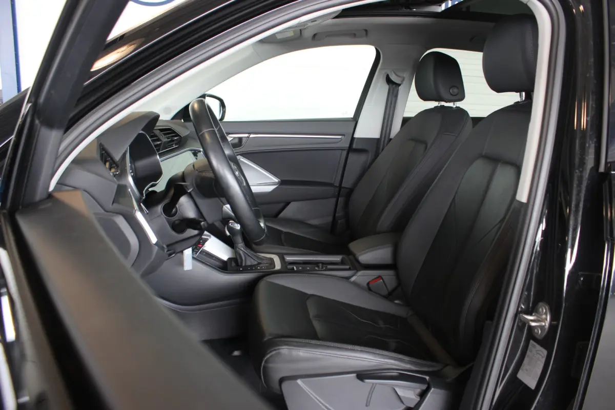 45 TFSI e S-Line Edition Black Optic | Pano | Carplay | Camera | Stoelverw. | Leder | DAB | 19" LMV | PDC V+A