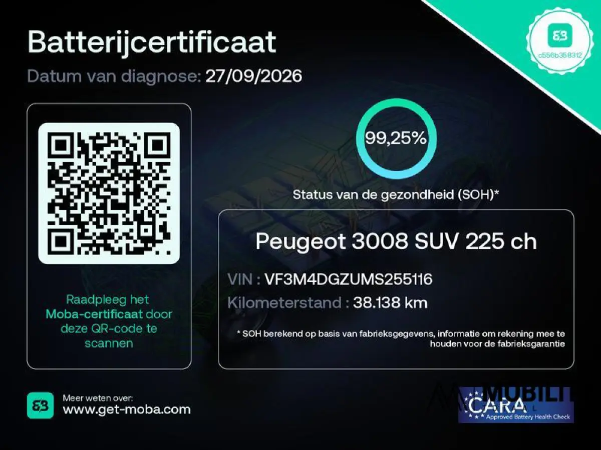 1.6 PHEV HYbrid 225 GT|SOH 99%|Black Pack|19''|360 CAM|FOCAL|Carplay|Navi|PDC|ACC|Side assist|Lane Assist|